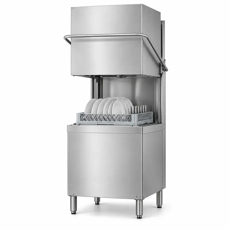 Commercial door-type dishwasher