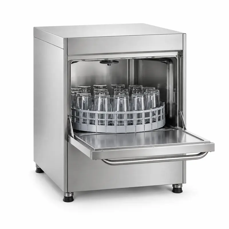 Commercial glasswasher