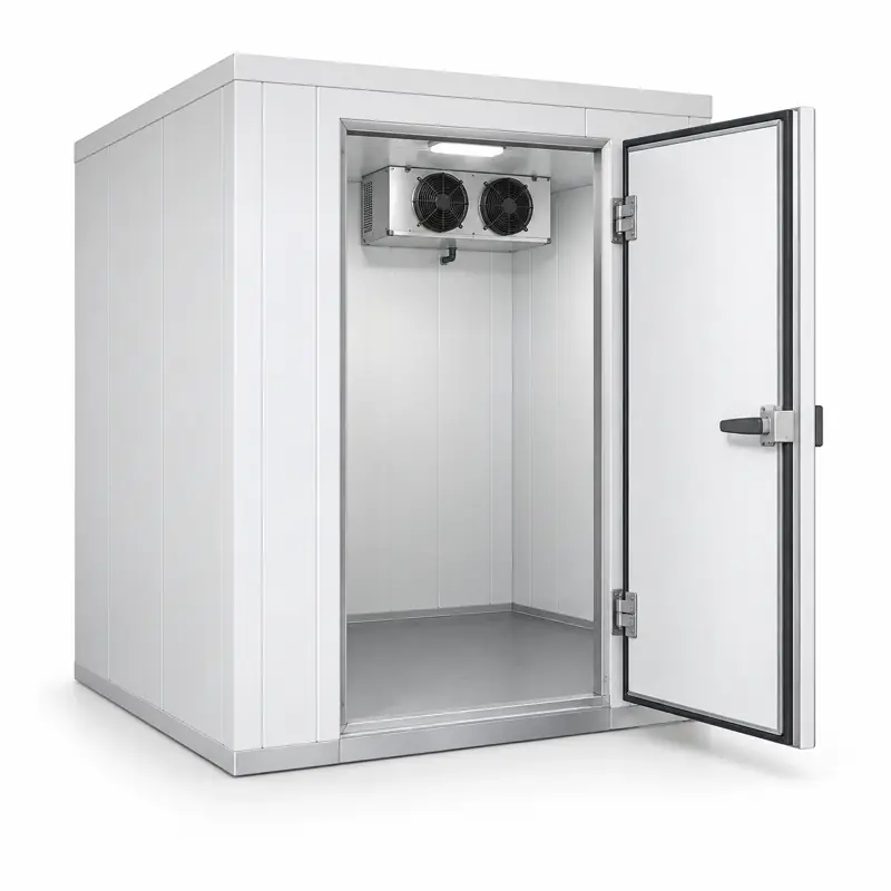 Indoor walk-in cooler