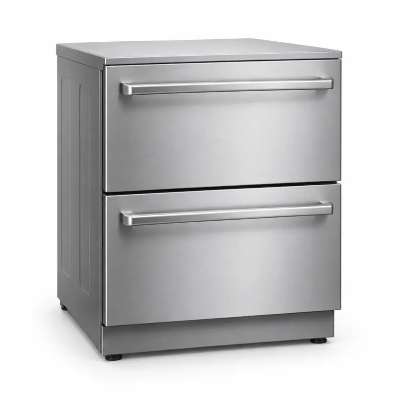 Double-drawer dishwasher
