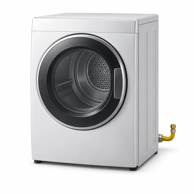 Gas clothes dryer