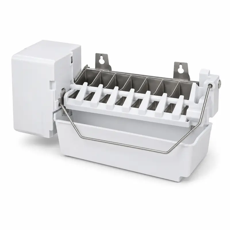 Refrigerator ice-maker assembly