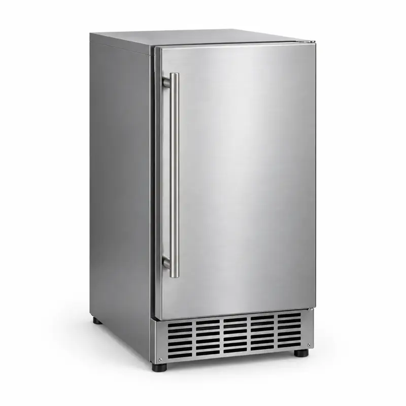 Built-in undercounter ice machine