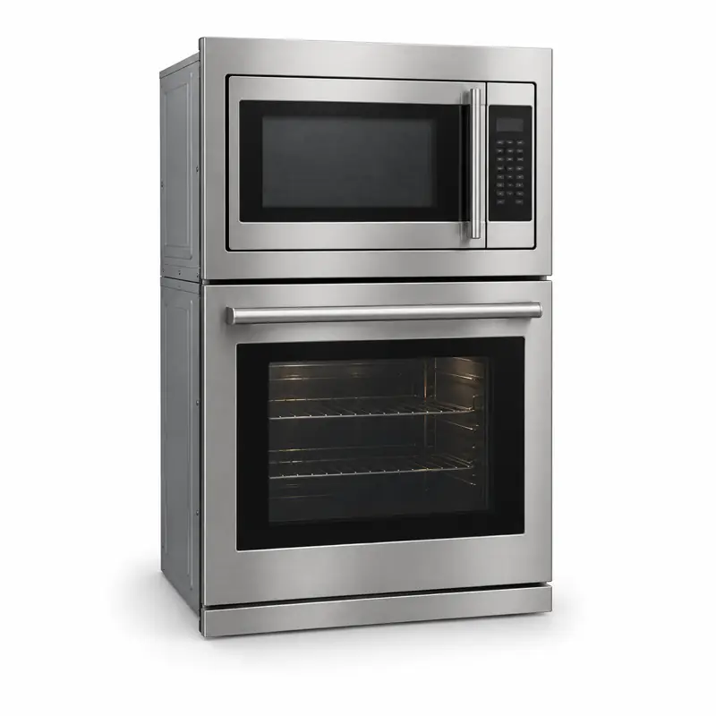 Microwave and wall-oven combination
