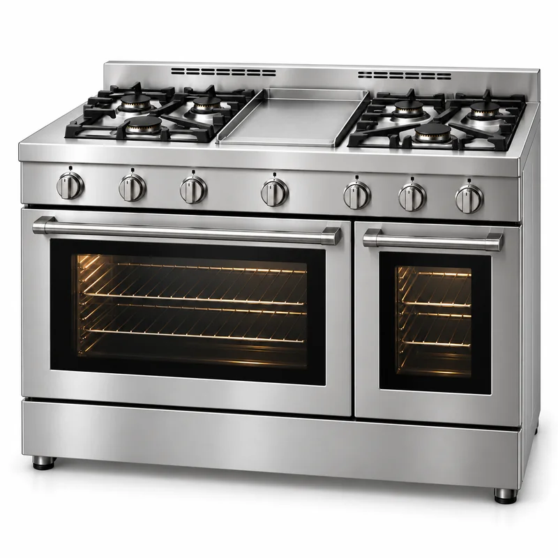 48-inch professional range