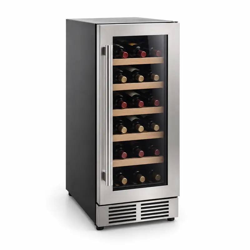 Built-in undercounter wine cooler